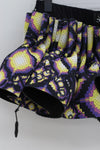 WINDOWSEN 24 Spring/Summer Patterned Skirt WDS-24S004PP-ZIHUANG Purple Yellow
